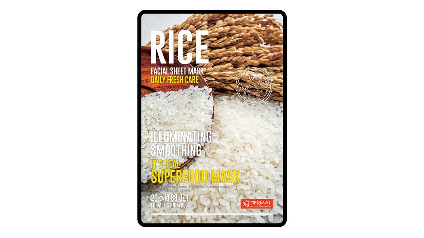 Dermal Korea It’s Real Super Food Rice Mask 25 g