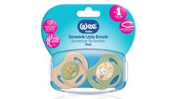 Wee Baby Duo Symmetrical Nipple Pacifier 0-6 Months No:1