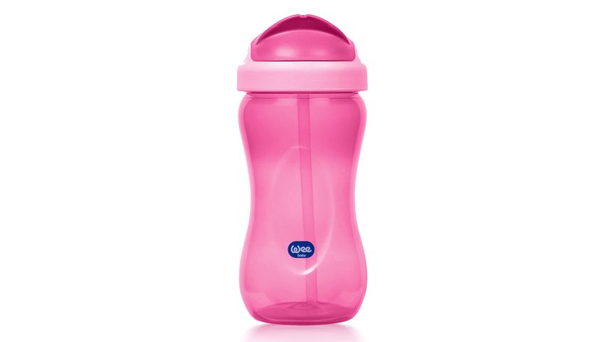 Wee Baby Pipetli Pembe Bardak 350 ml