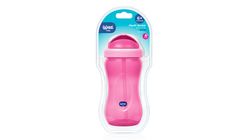 Wee Baby Pink Cup with Straw 350 ml