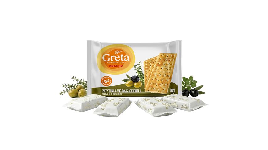 Greta Zeytin & Kekik Kraker 4 x 30 g