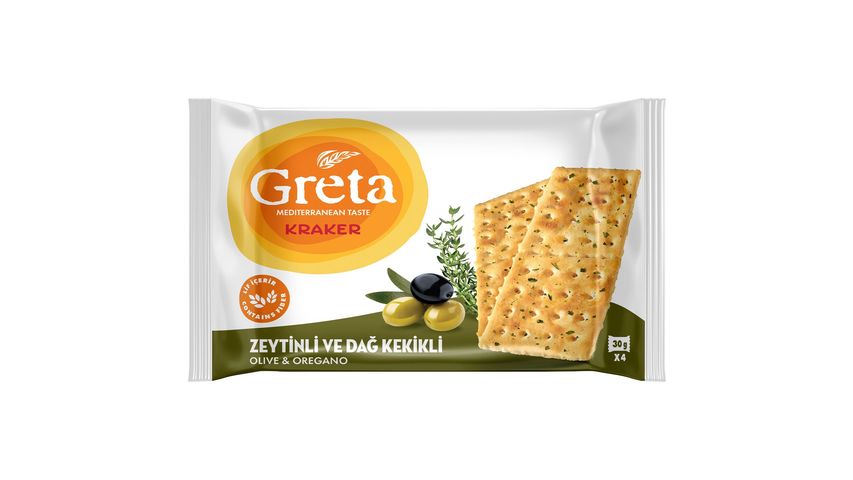 Greta Zeytin & Kekik Kraker 4 x 30 g