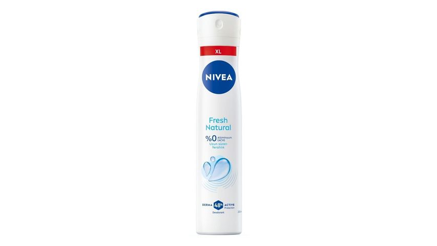 NIVEA Kadın Fresh Natural Sprey Deodorant 200 ml