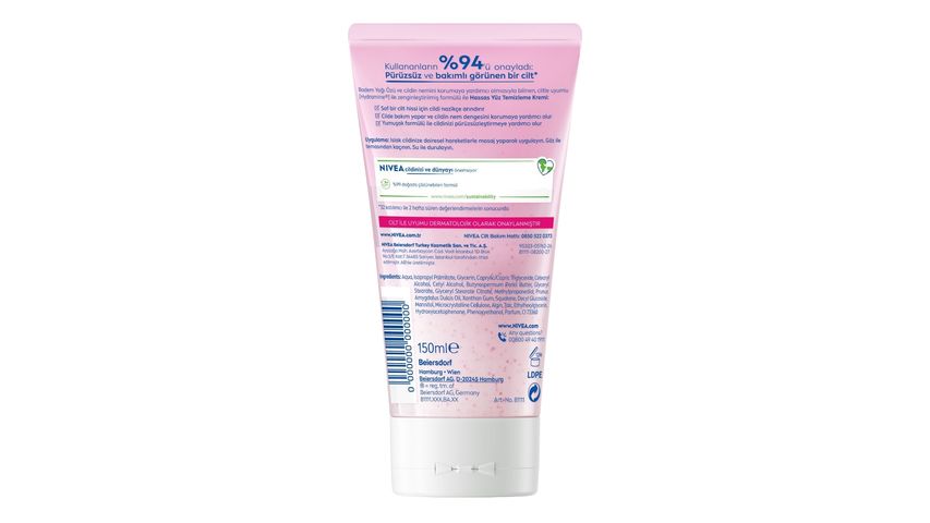 Nivea Sensitive Face Cleansing Cream 150 ml