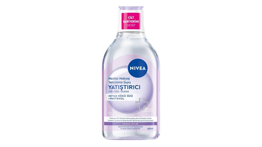 Nivea Yatıştırıcı Micellar Makyaj Temizleme Suyu 400 ml