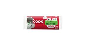 Cook Akıllı Kedi Tuvaleti Büzgülü Sabun Kokulu Çöp Torbası 20'lı