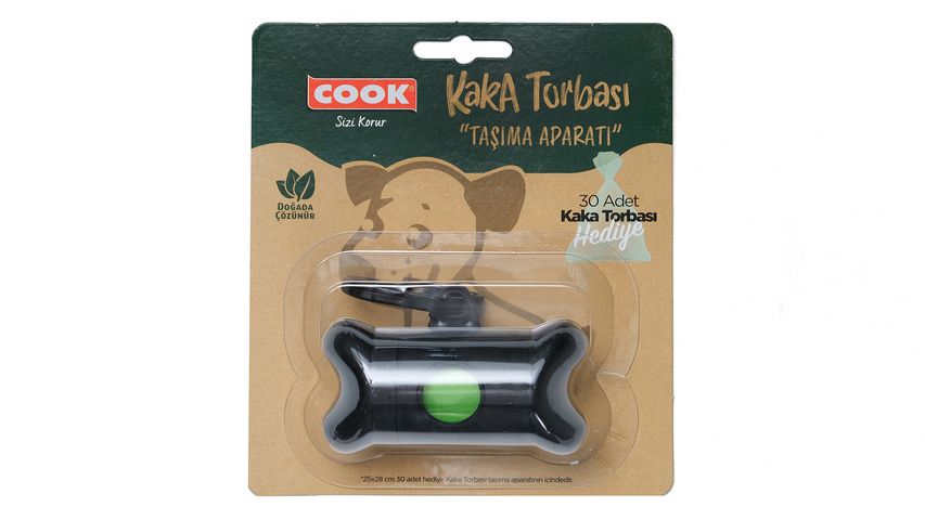 Cook Kaka Torbası Kit 30'lu Rulo
