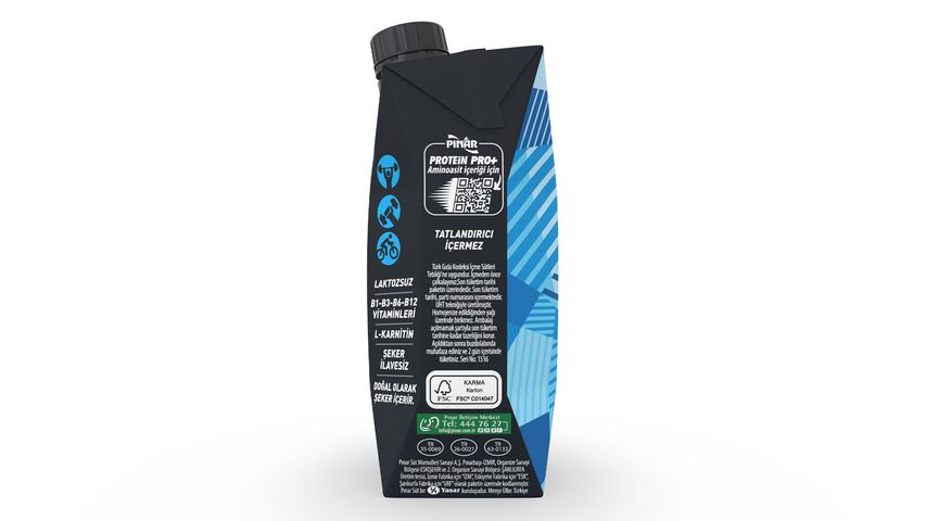 Pınar Protein Pro Vanilyalı Laktozsuz Süt 500 ml