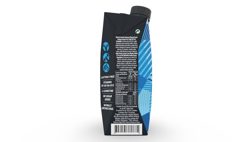 Pınar Protein Pro Vanilyalı Laktozsuz Süt 500 ml