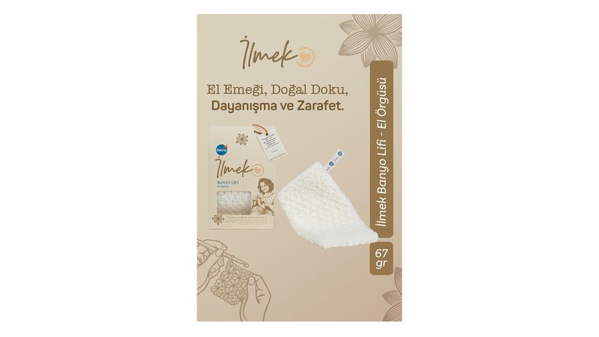 Balmy İlmek Banyo Lifi (El Örgüsü)
