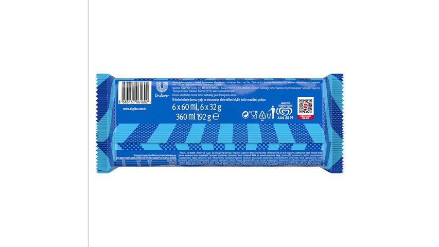 Algida 6'lı Mini Nogger Sandwich 60 ml