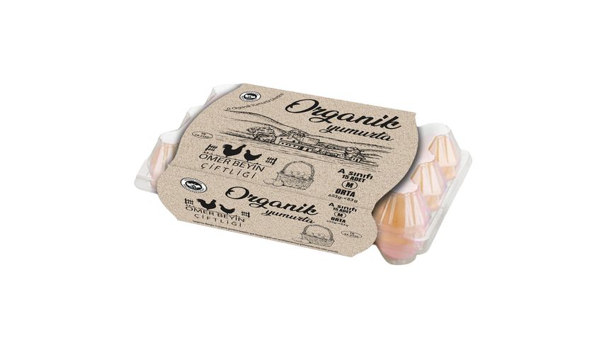 Ömer Bey’s Farm Organic Eggs 15 pcs 53–63 g
