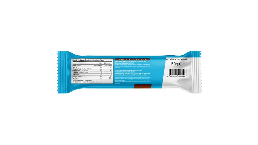 Protein Ocn Hindistan Cevizi Aromalı High Protein Bar 50 g