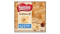 Nestlé Artisan Hazelnut & Hazelnut Paste White Chocolate 60 g