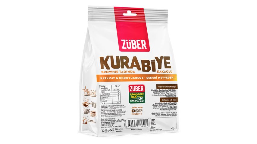 Züber Oat & Cocoa Cookie 80 g