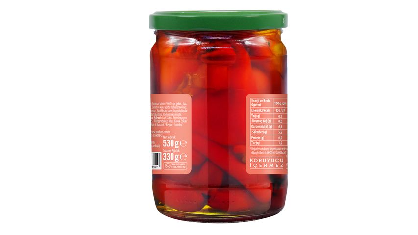 Kühne Közlenmiş Biber 530 g