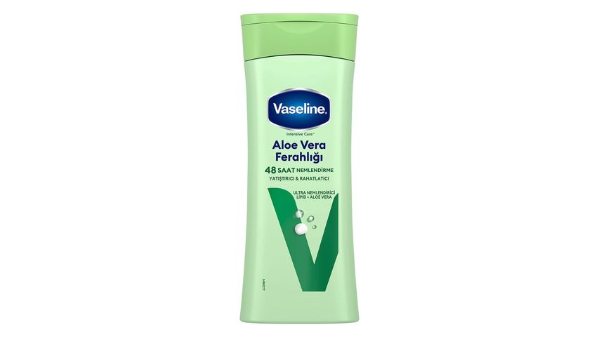 Vaseline Aloe Vera Ferahlığı Kuru Ciltler İçin Vücut Losyonu 400 ml