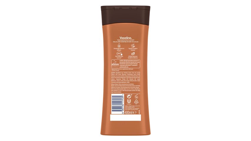 Vaseline Parlaklığını Kaybetmiş & Kuru Ciltler İçin Kakao Işıltısı Vücut Losyonu 400 ml