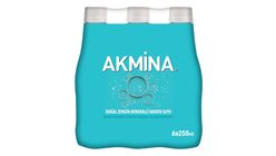 Akmina Natural Rich Mineral Mineral Water 6 x 250 ml