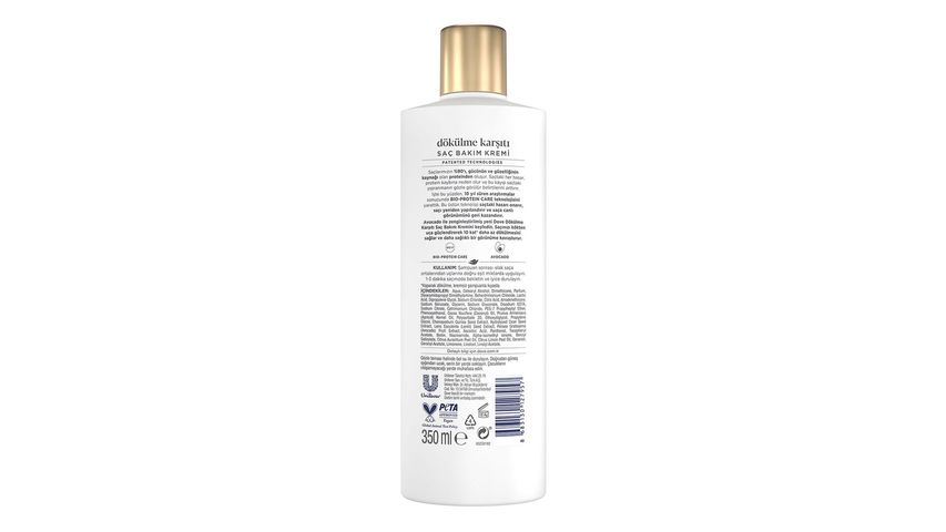 Dove Avocado Anti-Hair Loss Conditioner 350 ml