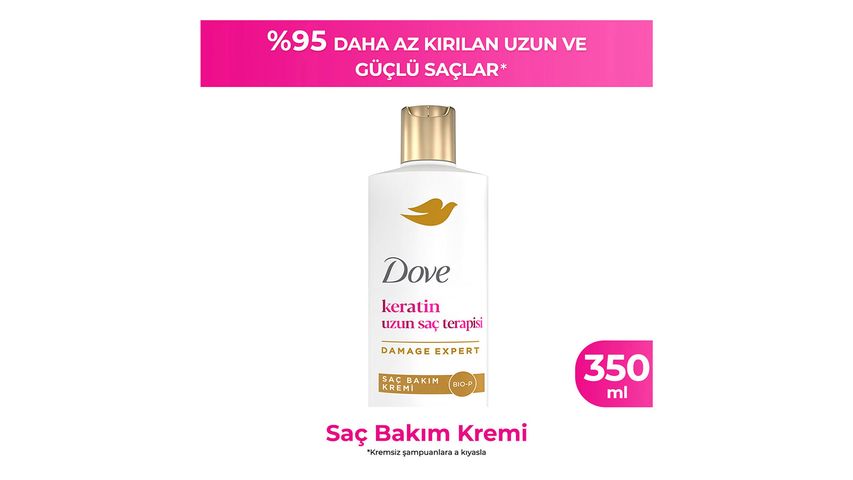 Dove Keratin Long Hair Therapy Conditioner 350 ml