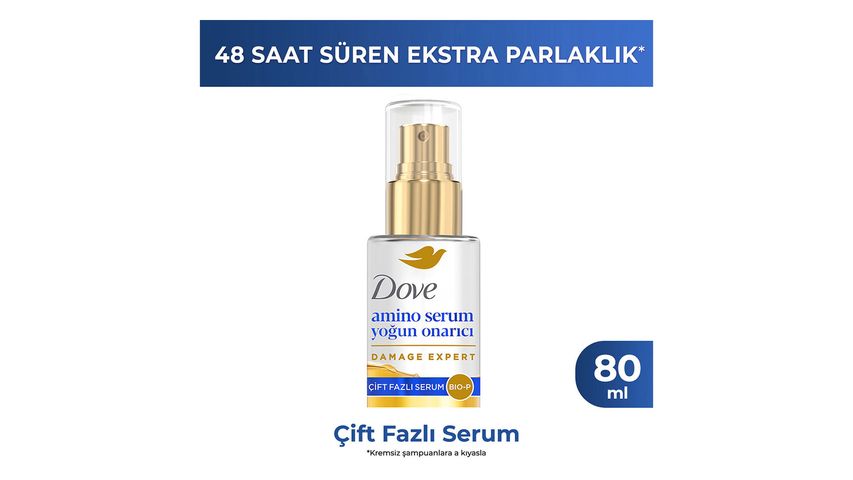 Dove Amino Serum Intensive Repair Dual Phase Hair Serum 80 ml