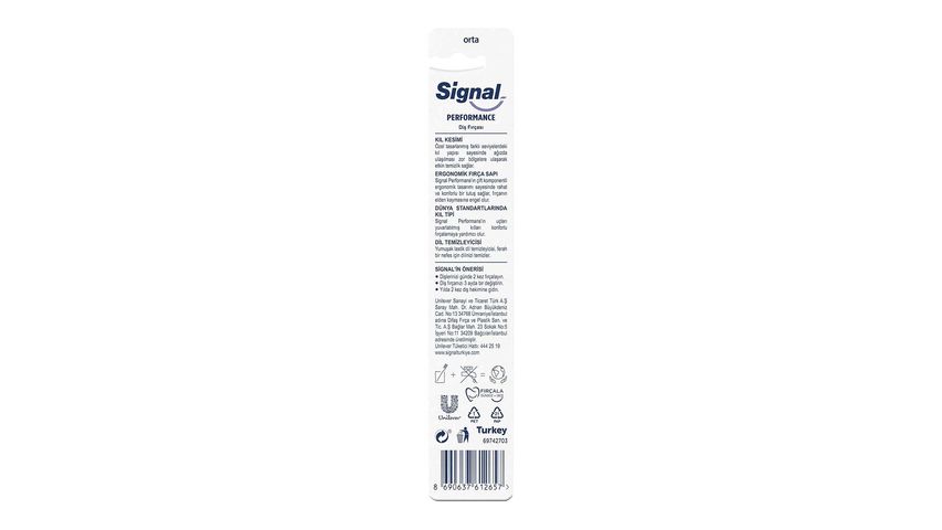 Signal Toothbrush Performance
