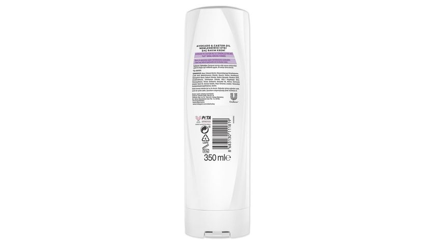 Elidor Hair Conditioner Avocado & Castor Oil Moisturizing Effect 350 ml