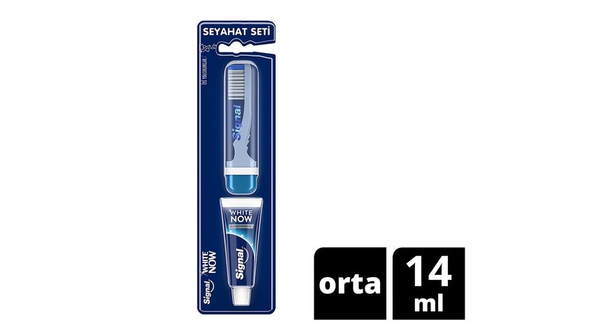 Signal Diş Macunu Seyahat Seti + Fırça 39 g