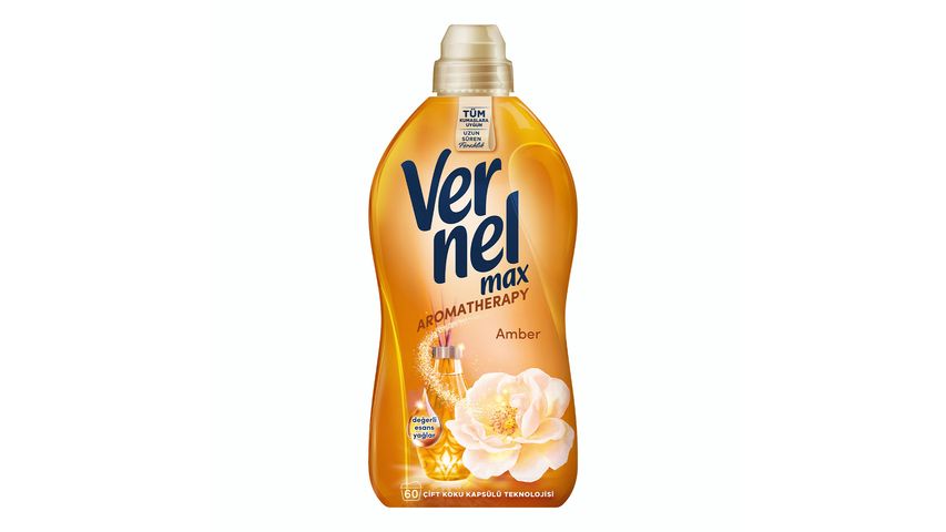 Vernel Max Konsantre Sıvı Çamaşır Yumuşatıcısı Aramotherapy Amber 1440 ml