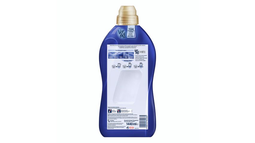 Vernel Max Konsantre Sıvı Çamaşır Yumuşatıcısı Aromatherapy Lilyum 1440 ml