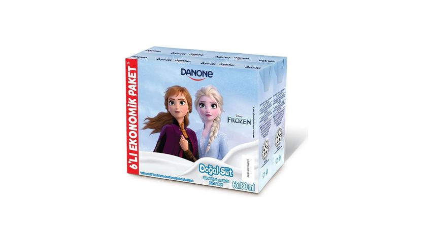 Danone Disney Semi-Skimmed Milk 6 x 180 ml