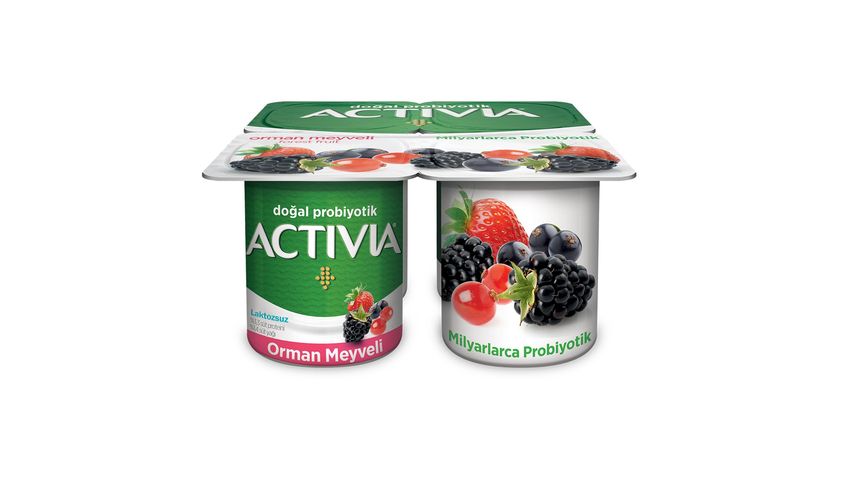Activia Probiyotik Orman Meyve Yoğurt 4 x 100 g