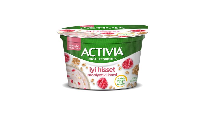 Activia Bowl Ahududu & Yulaf & Ceviz 150 g