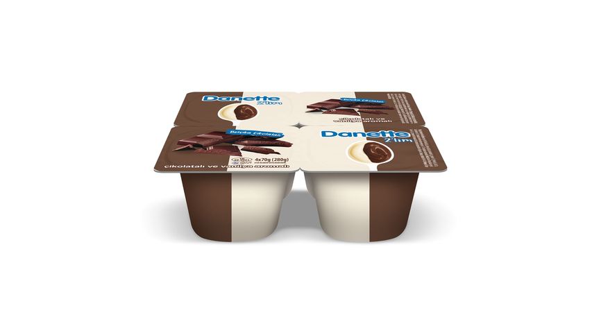 Danette İkilim Çikolatalı Sütlü Puding