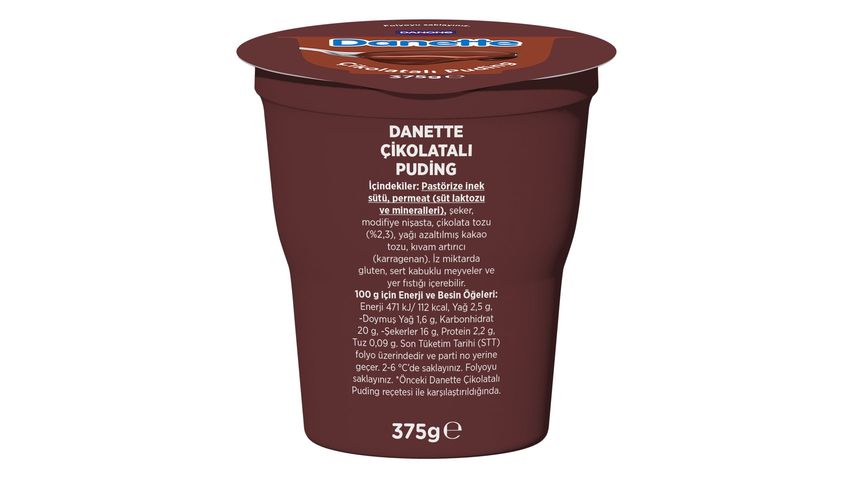Danette Çikolatalı Puding 375 g