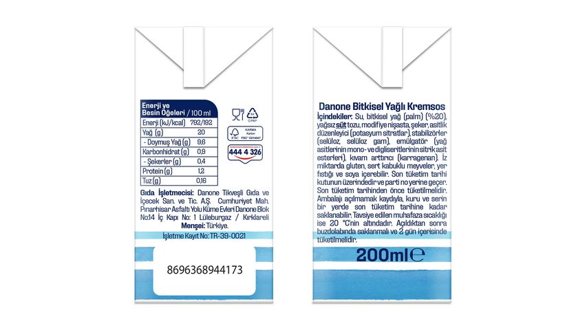 Danone Creamsauce 200 ml