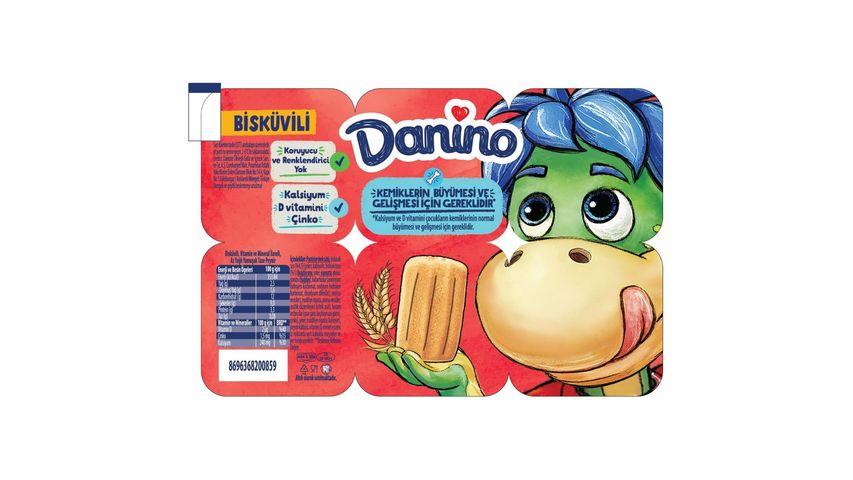 Danino Bisküvili Yoğurt 6 x 40 g
