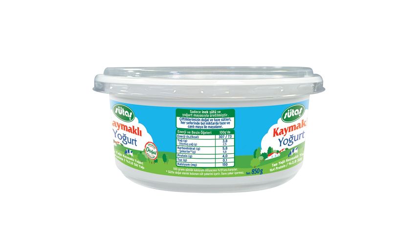 Sütaş Full Fat Yogurt with Clotted Cream 850 g