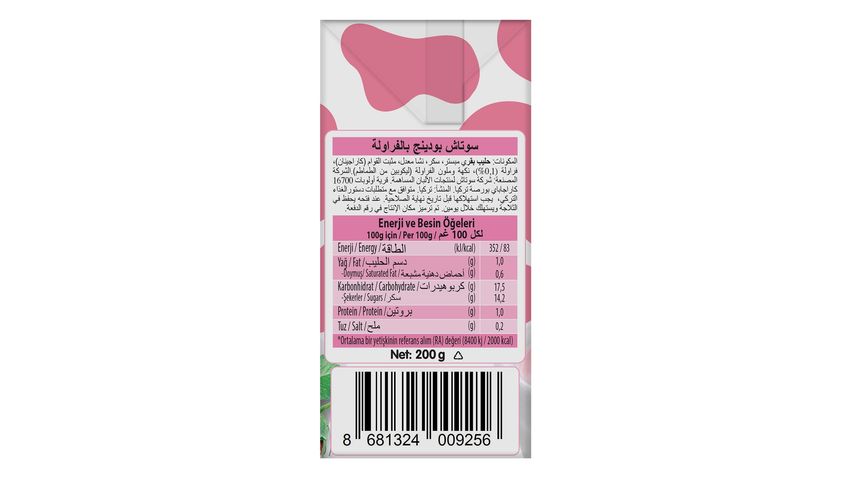 Sütaş Çilekli Puding 200 g