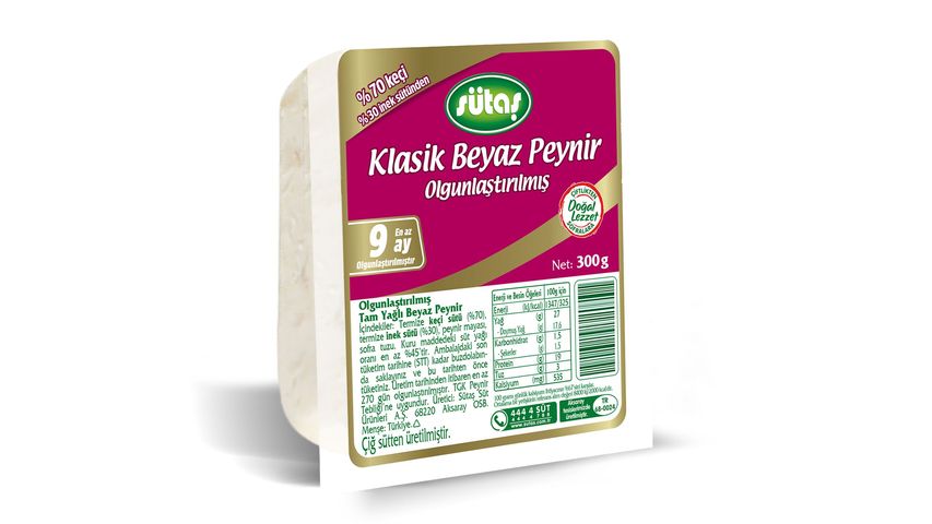 Sütaş Goat White Cheese 300 g