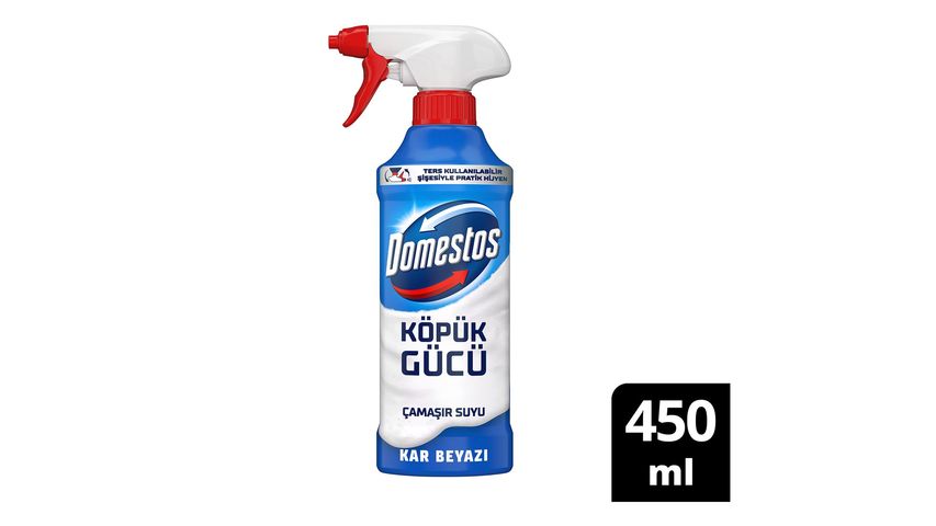 Domestos Foam Power White Soap 450 ml