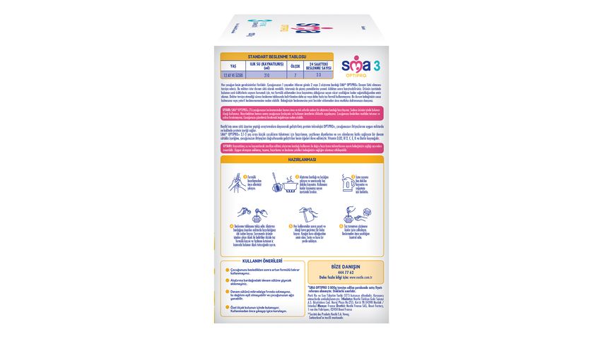 Sma Optipro 3 Devam Sütü 1200 g