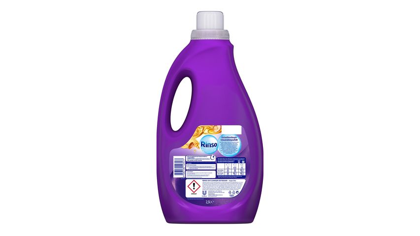Rinso Komple Bakım Serisi Argan Özü Renkliler & Siyahlar İçin Sıvı Çamaşır Deterjanı 2500 ml