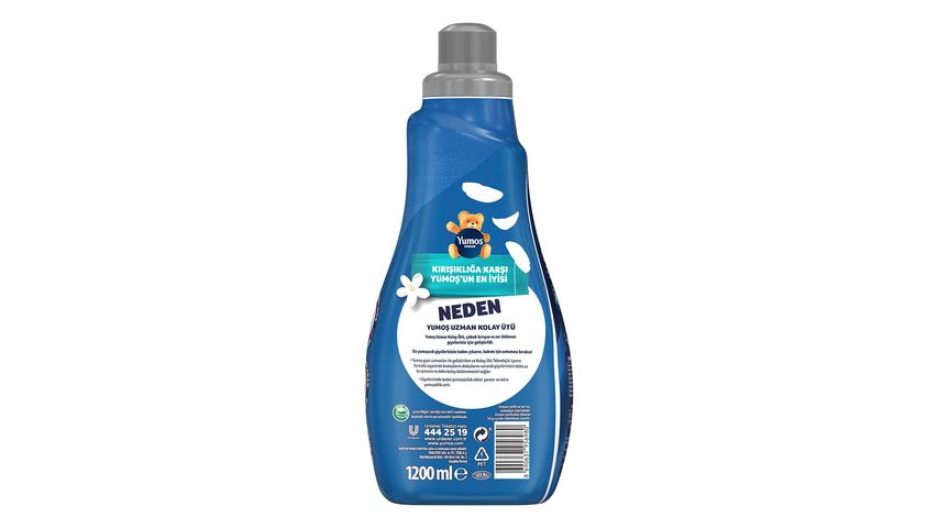 Yumoş Uzman Konsantre Çamaşır Yumuşatıcısı Kırışıklık Karşıtı 1200 ml