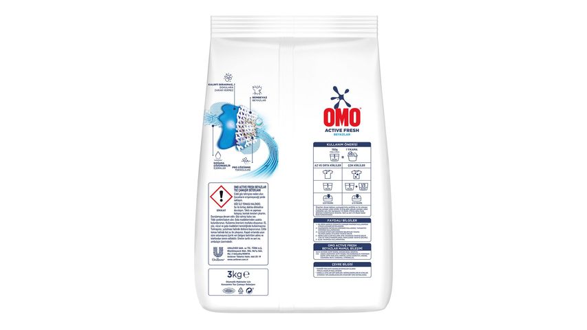 Omo Active Fresh Beyazlar 3 kg