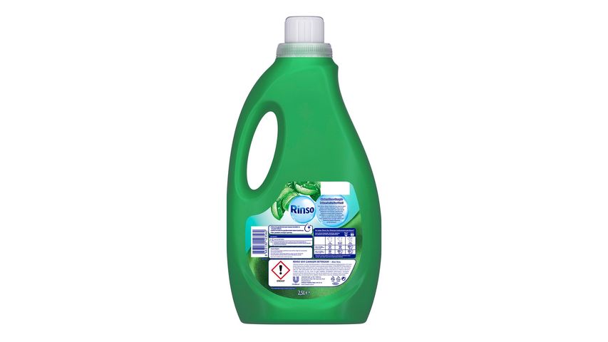 Rinso Komple Bakım Serisi Aloe Vera Renkliler İçin Sıvı Çamaşır Deterjanı 2500 ml