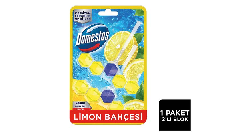 Domestos Wc Blok Limon Bahçesi 2 x 50 g