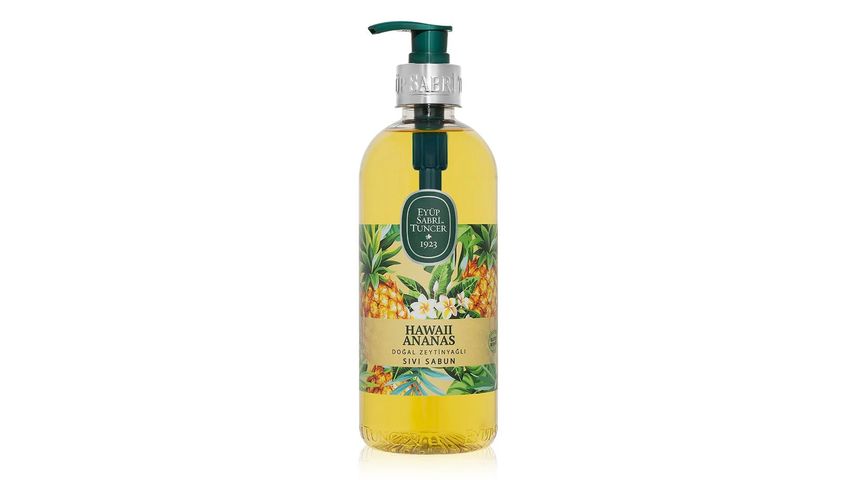 Eyüp Sabri Tuncer Natural Olive Oil Hawaii Pineapple Liquid Soap 500 ml