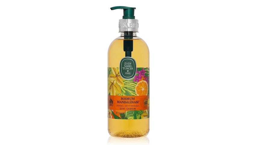 Eyüp Sabri Tuncer Doğal Zeytinyağlı Bodrum Mandalinası Sıvı Sabun 500 ml
